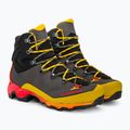 Scarpe da trekking da uomo La Sportiva Aequilibrium Trek GTX carbonio/giallo 4