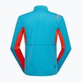 Felpa La Sportiva Swift Longsleeve uomo blu tropicale/pomodoro ciliegia 2