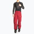 Pantaloni da sci La Sportiva Chaser Evo Shell Bib sangria da uomo