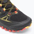 Scarpa da corsa La Sportiva Bushido III GTX nero/giallo per uomo 7