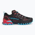 Scarpa da corsa da donna La Sportiva Bushido III GTX nero/ibiscus 2