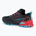 Scarpa da corsa da donna La Sportiva Bushido III GTX nero/ibiscus 3
