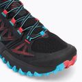 Scarpa da corsa da donna La Sportiva Bushido III GTX nero/ibiscus 7