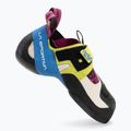 Scarpa da arrampicata La Sportiva donna Skwama verde mela/blu cobalto 2