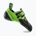 Scarpette da arrampicata uomo La Sportiva Skwama Vegan black/flash green 2