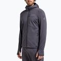 Felpa da trekking uomo La Sportiva Chill Thermal Hoody onyx/chalk