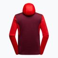 Felpa trekking da uomo La Sportiva Chill Thermal Hoody mountain red / redwood 2