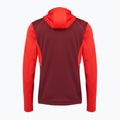 Felpa trekking da uomo La Sportiva Chill Thermal Hoody mountain red / redwood 2