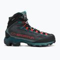 Stivali da trekking da donna La Sportiva Aequilibrium Hike GTX SW24 carbon/ everglade 2