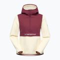 Felpa donna La Sportiva Guidance Sherpa Hoody chalk/redwood 3