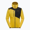 Felpa termica da uomo La Sportiva Lucendro Thermal Hoody yellow/black 4