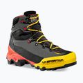 Scarponi da alpinismo uomo La Sportiva Aequilibrium LT GTX black/yellow 8