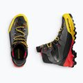 Scarponi da alpinismo uomo La Sportiva Aequilibrium LT GTX black/yellow 13
