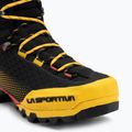 Scarponi da alpinismo uomo La Sportiva Aequilibrium ST GTX black/yellow 7