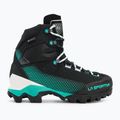 Scarponi da alta montagna donna La Sportiva Aequilibrium ST GTX black/aqua 2