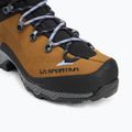 Scarpe da trekking da donna La Sportiva Aequilibrium Trek GTX coffee/ stone-blue 7