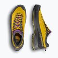 Scarpe da avvicinamento da uomo La Sportiva TX4 Evo yellow/purple 6