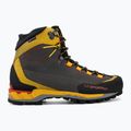 Scarponi da alta montagna da uomo La Sportiva Trango Tech Leather GTX black/yellow 2
