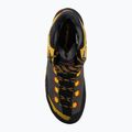 Scarponi da alta montagna da uomo La Sportiva Trango Tech Leather GTX black/yellow 5