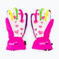 Level Lucky 2021 pk di guanti da sci arcobaleno per bambini 2