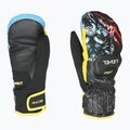 Guanti da sci Level Race Replica Mitt black/yellow