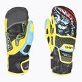 Guanti da sci per bambini Level Worldcup Jr Cf Mitt yellow/blue