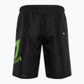 Bermuda da uomo EA7 Emporio Armani Water Sport Logo nero/fluo lime 2