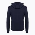 Uomo EA7 Emporio Armani Train Logo Series Felpa con cappuccio oversize con logo Coft blu navy 6