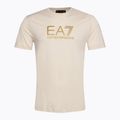 Uomo EA7 Emporio Armani Train Gold Label Tee Pima Big Logo T-shirt da giorno di pioggia