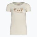 T-shirt donna EA7 Emporio Armani Train Shiny pristine/logo marrone