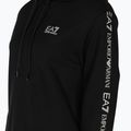 Tuta da donna EA7 Emporio Armani Train Extended Logo nero/logo bianco 4