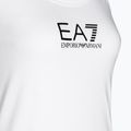 Canotta donna EA7 Emporio Armani Train Shiny bianco/logo nero 3