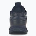 EA7 Emporio Armani blazer navy in maglia bianca e nera/scarpe bianche 6