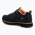 Stivali da trekking da donna CMP Moon Low Wp blue ink/sunrise 3