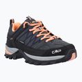 Stivali da trekking da donna CMP Rigel Low Wp antracite / alba 8