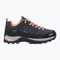 Stivali da trekking da donna CMP Rigel Low Wp antracite / alba 9