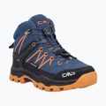 Scarponi da trekking CMP Rigel Mid blu/fiamma per bambini 8