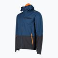 Giacca softshell CMF Zip Hood da uomo bluesteel 3