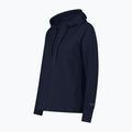 CMP Felpa donna 34D7116 Fix Hood nero/blu 3