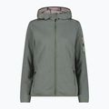 Felpa trekking donna CMP Zip Hood salvia/jade