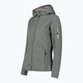 Felpa trekking donna CMP Zip Hood salvia/jade 2