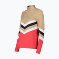 Felpa donna CMP 34L4216 sesamo / corallo 3
