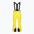 Pantaloni da sci da uomo EA7 Emporio Armani Ski Kitzbuhel Protectum giallo acceso