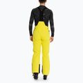 Pantaloni da sci da uomo EA7 Emporio Armani Ski Kitzbuhel Protectum giallo acceso 2