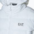 Bomber donna EA7 Emporio Armani Train Shiny ECO extra imbottito bianco 3