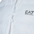 Bomber donna EA7 Emporio Armani Train Shiny ECO extra imbottito bianco 5