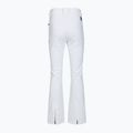 Pantaloni da sci donna EA7 Emporio Armani Ski Kitzbuhel Softshell a vita alta bianco 2