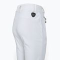 Pantaloni da sci donna EA7 Emporio Armani Ski Kitzbuhel Softshell a vita alta bianco 3