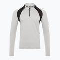 Felpa da sci uomo EA7 Emporio Armani Ski St. Moritz Powerstretch T-Top grigio tranquillo