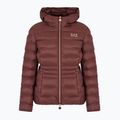 Giacca donna EA7 Emporio Armani Train Core Plus Eco Down Medium imbottita color porpora